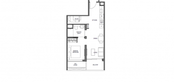 blossoms-by-the-park-floor-plan-1br-study-type-a1-singapore